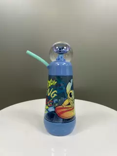 VASO CON PITILLO GLOBO STITCH
