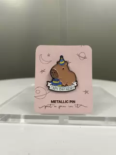 PIN CAPYBIRTHDAY